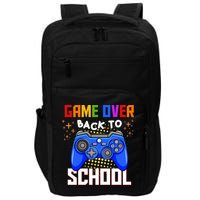Game Over Back To School Funny Impact Tech Backpack