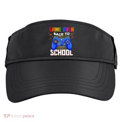 Game Over Back To School Funny Adult Drive Performance Visor