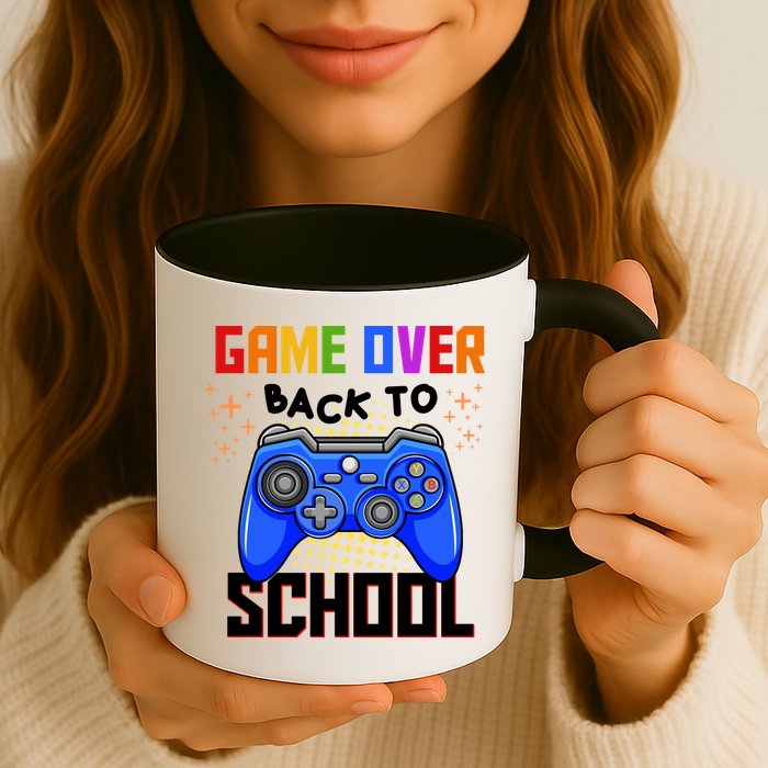 Game Over Back To School Funny Mug
