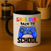 Game Over Back To School Funny Mug