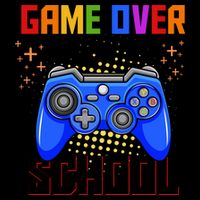 Game Over Back To School Funny Mug