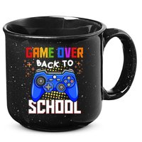 Game Over Back To School Funny 15oz Campfire Ceramic Mug