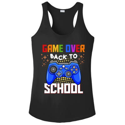 Game Over Back To School Funny Ladies PosiCharge Competitor Racerback Tank