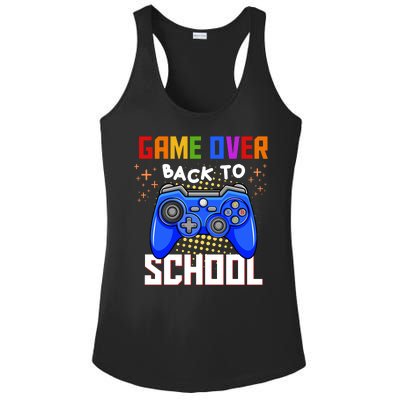 Game Over Back To School Funny Ladies PosiCharge Competitor Racerback Tank