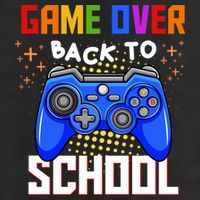 Game Over Back To School Funny Trucker Hat