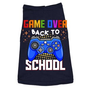 Game Over Back To School Funny Doggie Tank