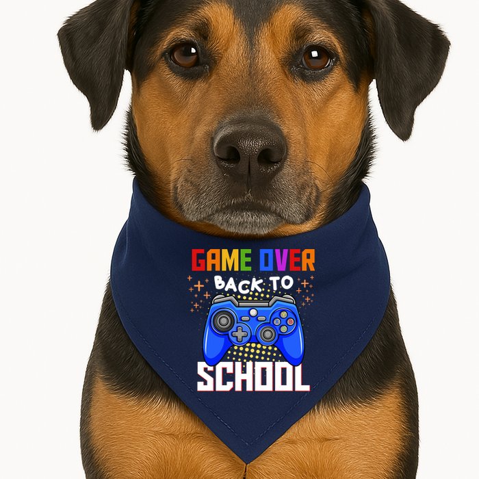 Game Over Back To School Funny USA-Made Doggie Bandana