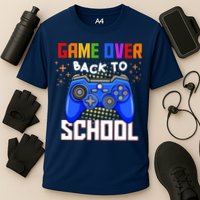 Game Over Back To School Funny Performance Shirt