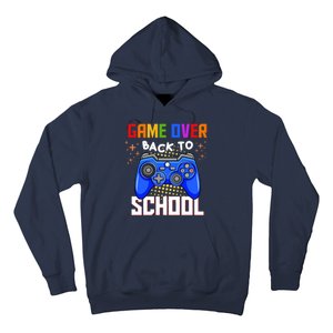 Game Over Back To School Funny Hoodie