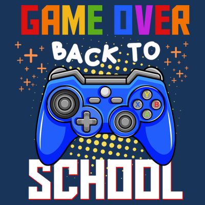 Game Over Back To School Funny T-Shirt