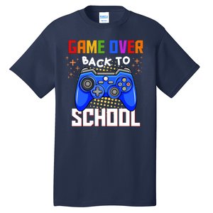 Game Over Back To School Funny Tall T-Shirt