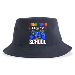 Game Over Back To School Funny Sustainable Bucket Hat