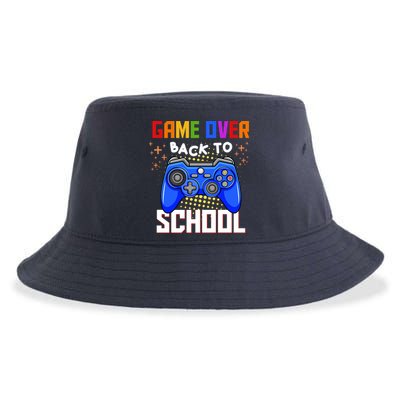 Game Over Back To School Funny Sustainable Bucket Hat
