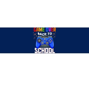 Game Over Back To School Funny Bumper Sticker