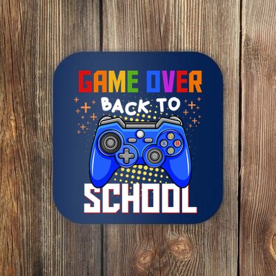 Game Over Back To School Funny Coaster