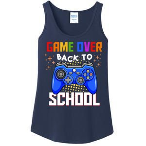 Game Over Back To School Funny Ladies Essential Tank