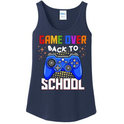 Game Over Back To School Funny Ladies Essential Tank