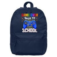 Game Over Back To School Funny 16 in Basic Backpack