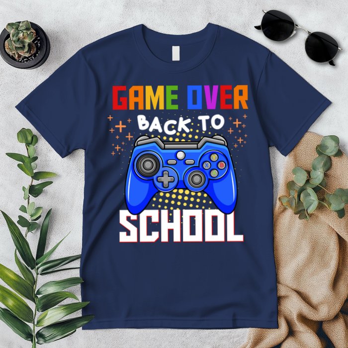 Game Over Back To School Funny Premium T-Shirt