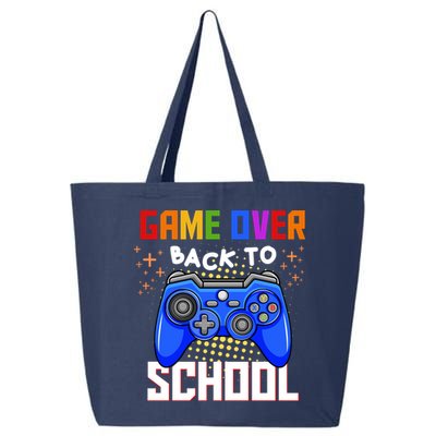 Game Over Back To School Funny 25L Jumbo Tote