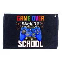 Game Over Back To School Funny Grommeted Golf Towel