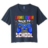 Game Over Back To School Funny Crop Top
