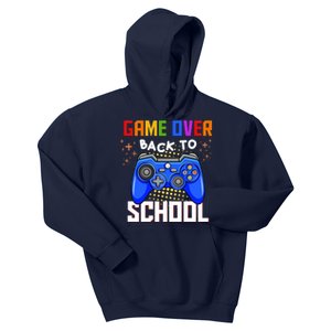 Game Over Back To School Funny Kids Hoodie