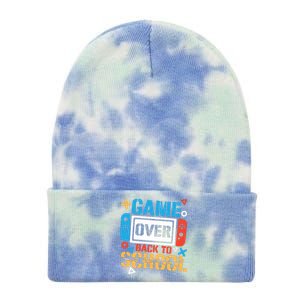 Game Over Back To School Gamer Tie Dye 12in Knit Beanie