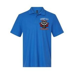 Grumpy Old Bikers Club Founding Member Motorcycle Riders Softstyle Adult Sport Polo