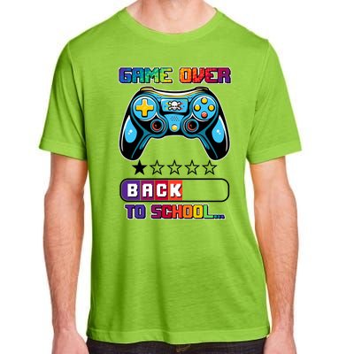 Game Over Back To School Gamer Adult ChromaSoft Performance T-Shirt