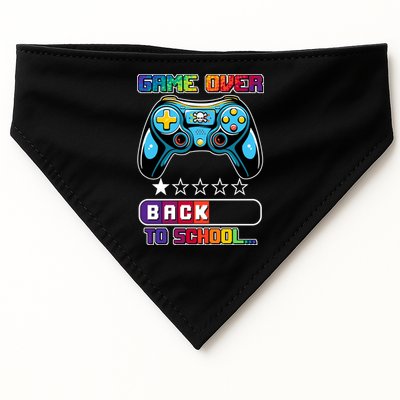 Game Over Back To School Gamer USA-Made Doggie Bandana