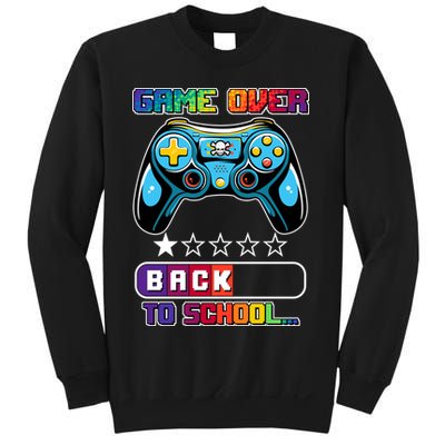 Game Over Back To School Gamer Sweatshirt