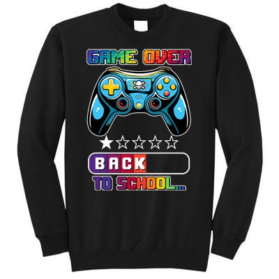 Game Over Back To School Gamer Sweatshirt