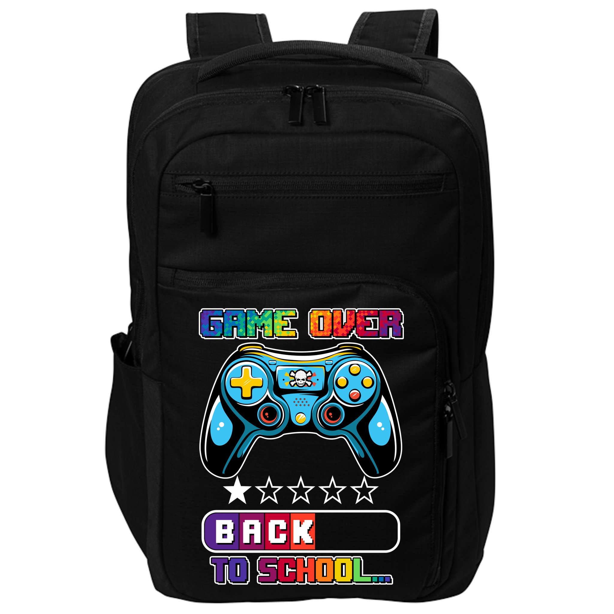 Game Over Back To School Gamer Impact Tech Backpack