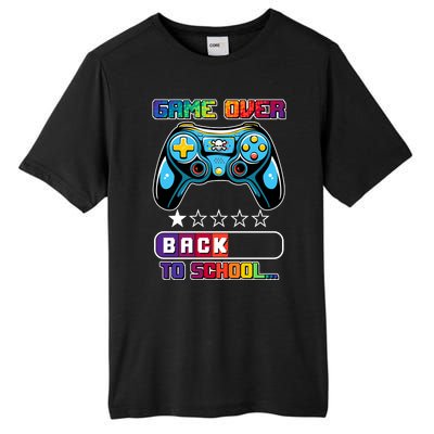 Game Over Back To School Gamer Tall Fusion ChromaSoft Performance T-Shirt