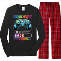 Game Over Back To School Gamer Long Sleeve Pajama Set