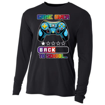 Game Over Back To School Gamer Cooling Performance Long Sleeve Crew