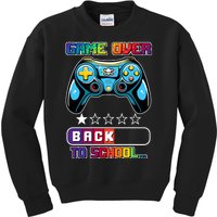 Game Over Back To School Gamer Kids Sweatshirt