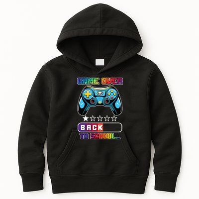 Game Over Back To School Gamer Kids Hoodie