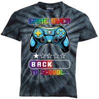 Game Over Back To School Gamer Kids Tie-Dye T-Shirt