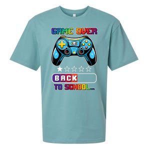 Game Over Back To School Gamer Sueded Cloud Jersey T-Shirt