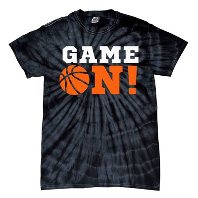 Game On! Basketball Ball Motivational Cool Top Tie-Dye T-Shirt