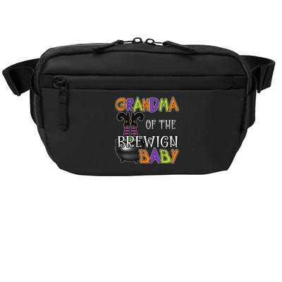 Grandma Of Brewing Baby Halloween Theme Baby Shower Spooky Crossbody Pack