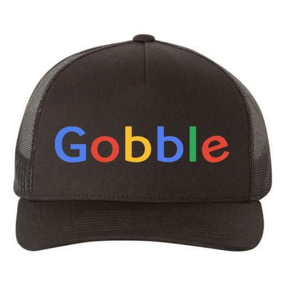 Gobble Classic Colorful Logo Yupoong Adult 5-Panel Trucker Hat