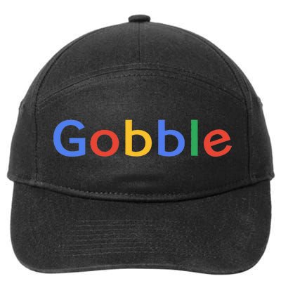 Gobble Classic Colorful Logo 7-Panel Snapback Hat