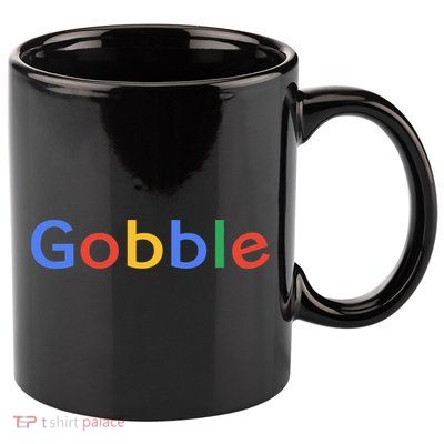 Gobble Classic Colorful Logo 11oz C Handle Ceramic Mug