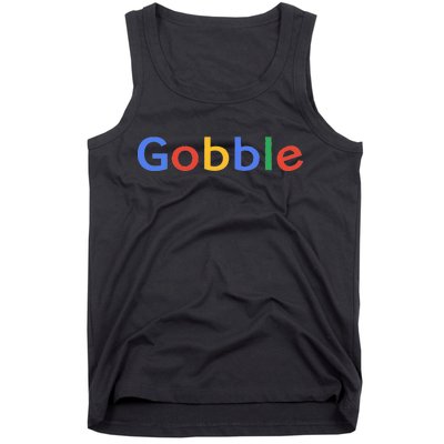 Gobble Classic Colorful Logo Tank Top