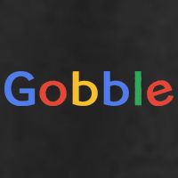 Gobble Classic Colorful Logo Golf Towel