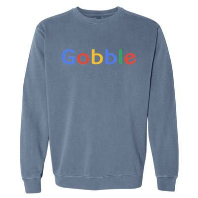 Gobble Classic Colorful Logo Garment-Dyed Sweatshirt