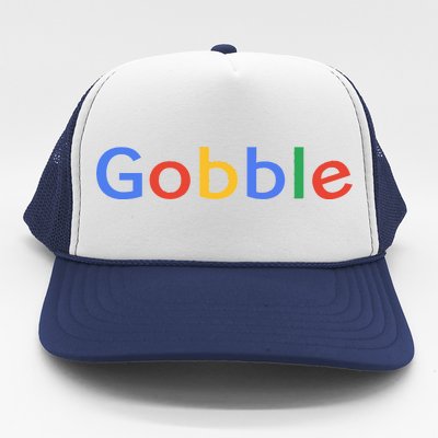 Gobble Classic Colorful Logo Trucker Hat